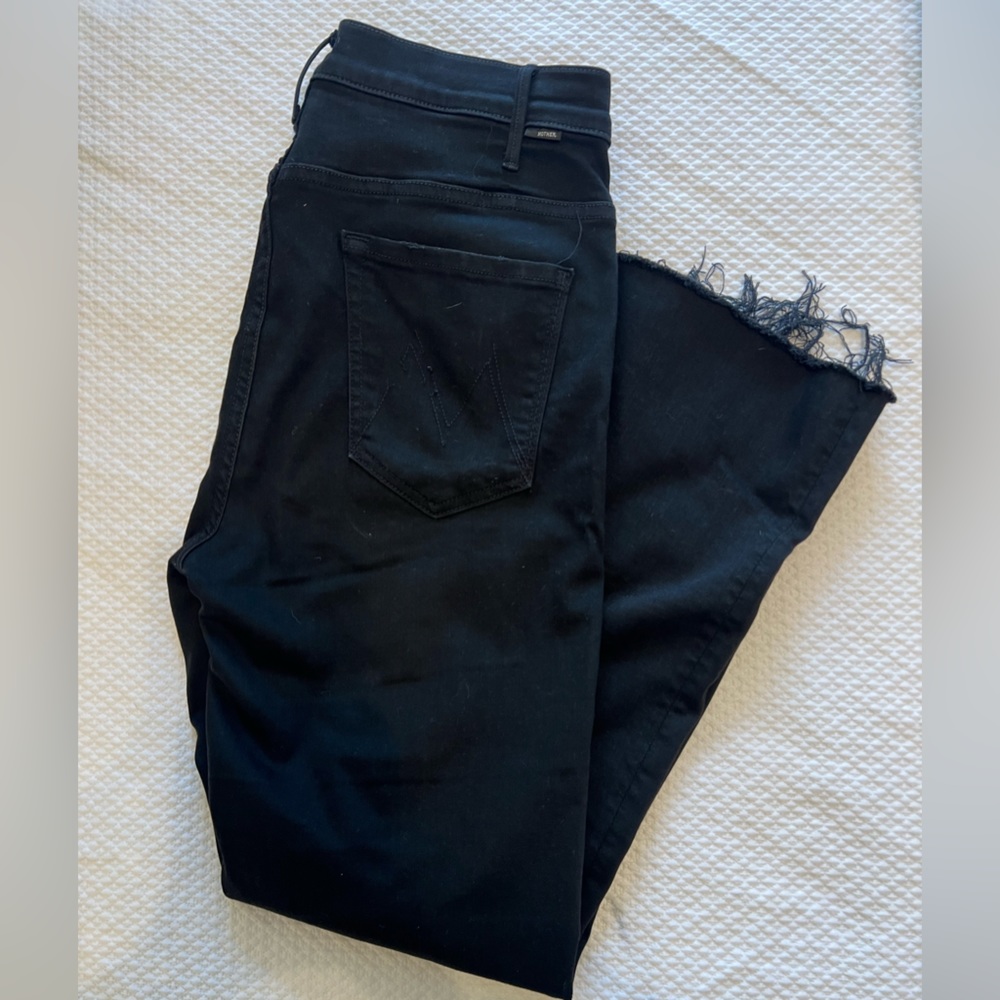 Mother Denim The Hustler Ankle Fray Jeans